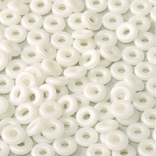  O Bead - Alabaster Matte White - OB24-02010-29571