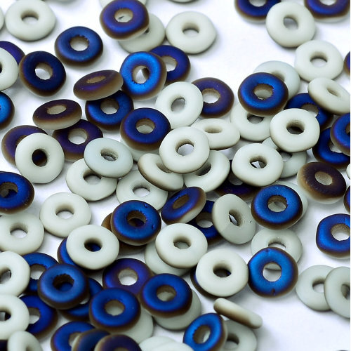  O Bead - Chalk White Azuro Matted - OB24-03000 -22271