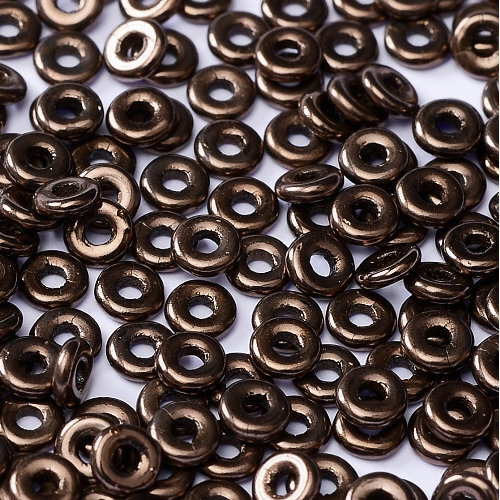  O Bead - Jet Bronze - OB24-23980-14415 - 5gm Bag