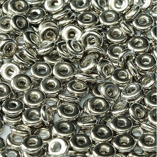  O Bead - Jet Argentic Full - OB24-23980-27500 - 5gm Bag