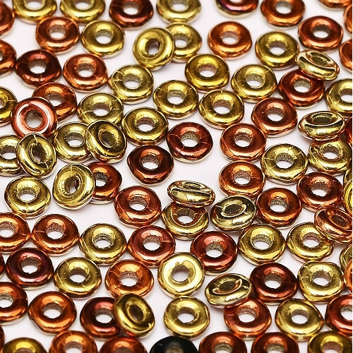  O Bead - Jet California Gold Rush - OB24-23980-98542