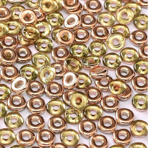  O Bead - Peridot Capri Gold - OB24-50510-27101