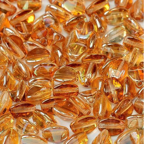 5mm x 3mm Pinch Bead - Crystal Apricot Medium - 00030-29121