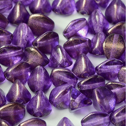 5mm x 3mm Pinch Bead - Crystal GT Magenta - 00030-29262