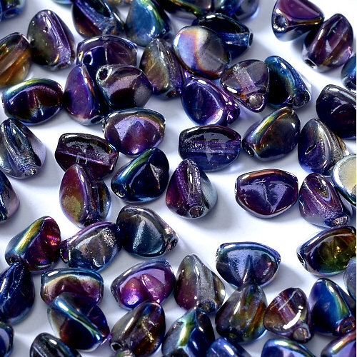 5mm x 3mm Pinch Bead - Crystal Magic Blue - 00030-95100