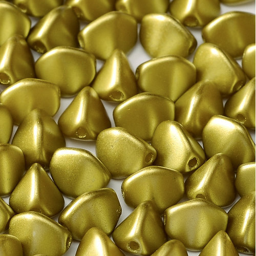 5mm x 3mm Pinch Bead - Alabaster Pastel Lime - 02010-25021