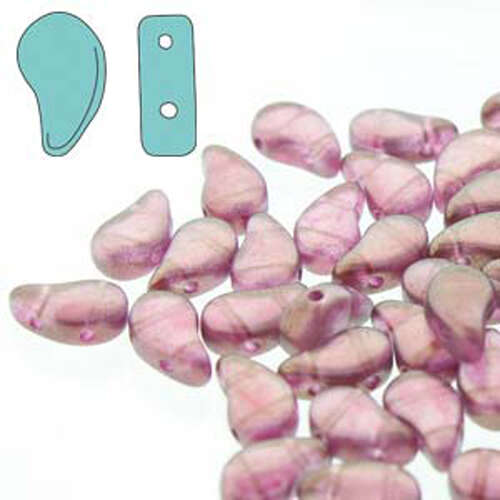 Paisley Duo 8mm x 5mm - Halo Persian Pink - PD8500030-29259