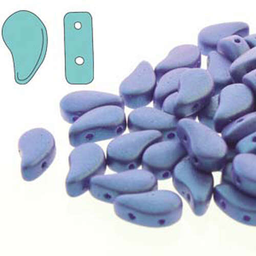 Paisley Duo 8mm x 5mm - Tropical Blue Grape - PD8502010-24510