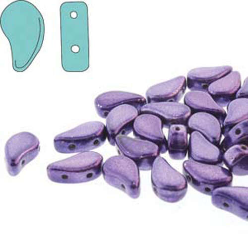 Paisley Duo 8mm x 5mm - Metalust Purple - PD8523980-24202