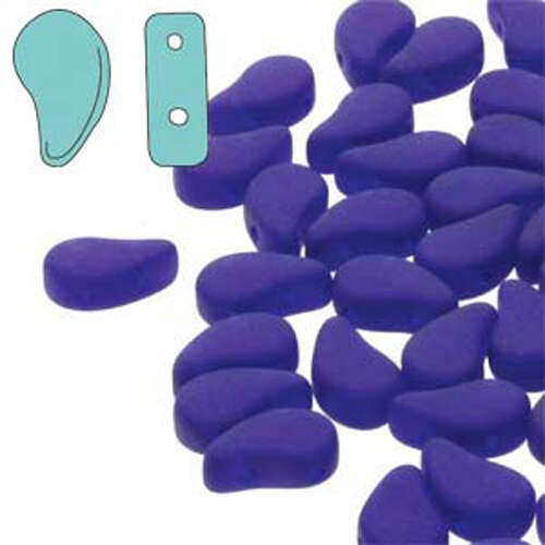 Paisley Duo 8mm x 5mm - Cobalt Matt - PD8530090-84110