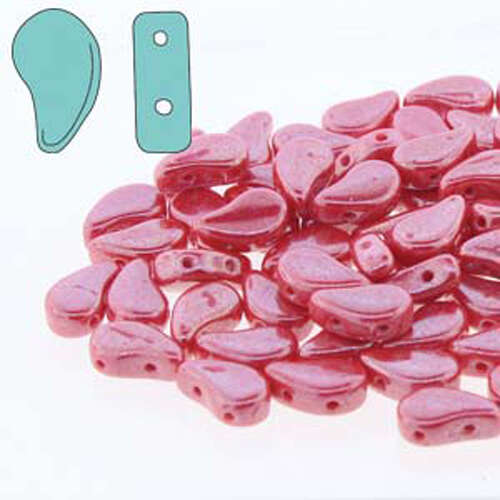 Paisley Duo 8mm x 5mm - Red Luster - PD8593200-14400