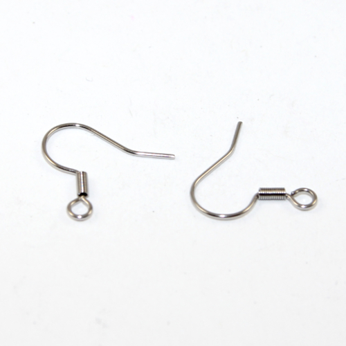 Plain French Hook with Spring - 304 Stainless Steel