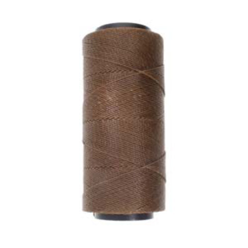 Brazilian 2 Ply Waxed Polyester Cord - PLY04-BRN - Brown