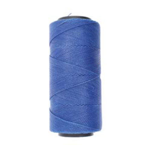 Brazilian 2 Ply Waxed Polyester Cord - PLY04-COB - Cobalt