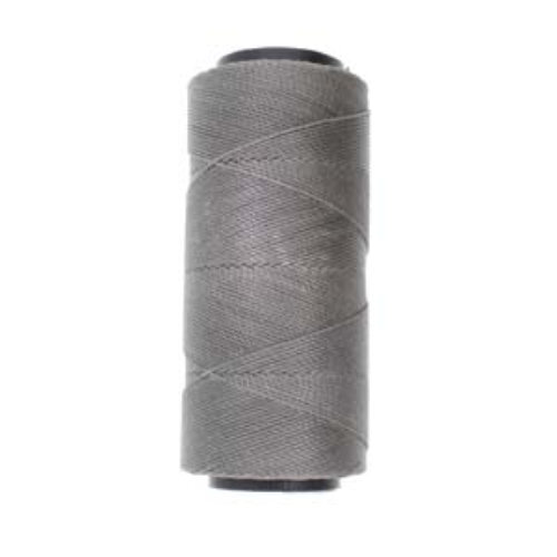 Brazilian 2 Ply Waxed Polyester Cord - PLY04-DGY - Dark Grey
