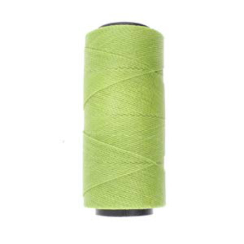Brazilian 2 Ply Waxed Polyester Cord - PLY04-LIM - Lime