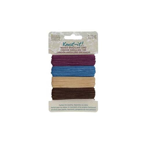 Brazilian 2 Ply Waxed Polyester Cord - PLY04-MIX07 - Adventures Calling
