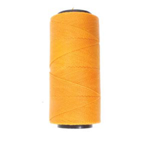 Brazilian 2 Ply Waxed Polyester Cord - PLY04-TGN - Tangerine