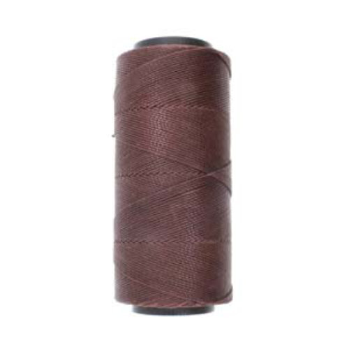 Brazilian 2 Ply Waxed Polyester Cord - PLY04-WIN - Wine