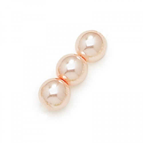 4mm Pink Czech Glass Pearl - 0424