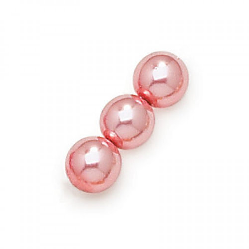 6mm Blush Czech Glass Pearl - 1235