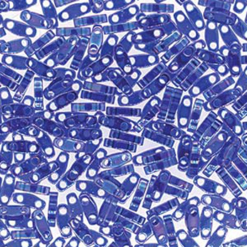 Miyuki Quarter Tila Bead - QTL177 - Transparent Cobalt AB