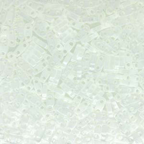Miyuki Quarter Tila Bead - QTL402 - Opaque White
