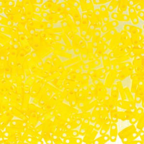 Miyuki Quarter Tila Bead - QTL404 - Opaque Yellow
