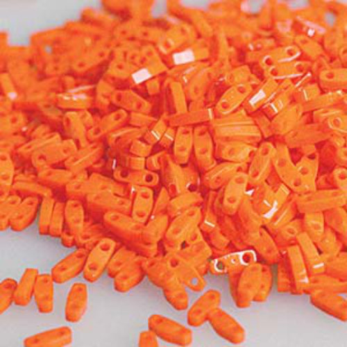 Miyuki Quarter Tila Bead - QTL406 - Opaque Orange