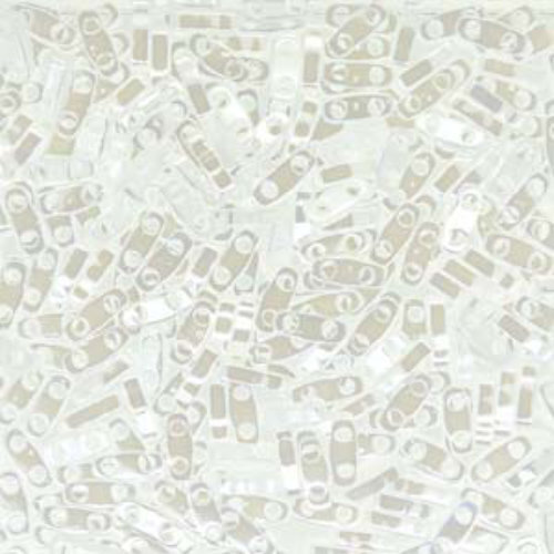 Miyuki Quarter Tila Bead - QTL420 - Opaque White Pearl
