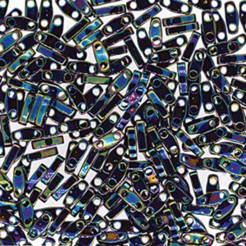Miyuki Quarter Tila Bead - QTL455 - Mixed Blue Green Iris