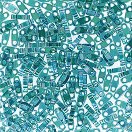 Miyuki Quarter Tila Bead - QTL2458 - Transparent Teal AB