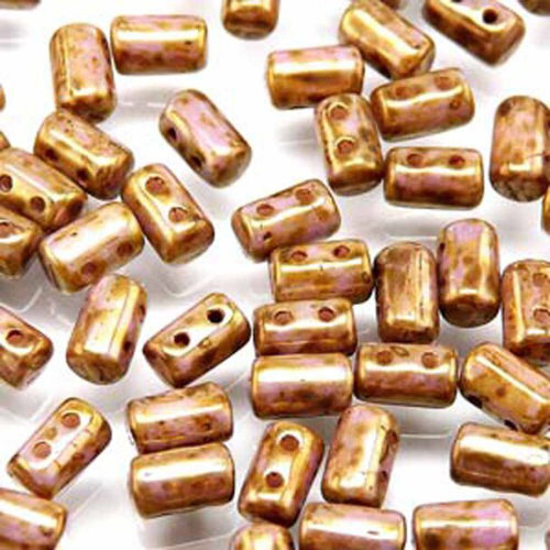Rulla 3mm x 5mm - RUL3503000-15695 - Sengal Brown Violet Chalk Luster