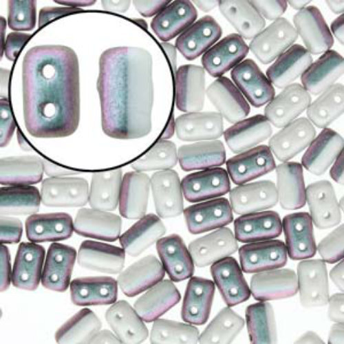 Rulla 3mm x 5mm - RUL3503849-29024 - Duet Black & White Polychrome Mix Berry