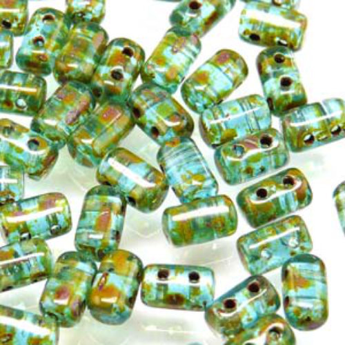 Rulla 3mm x 5mm - RUL3560020-86800 - Aquamarine Travertine