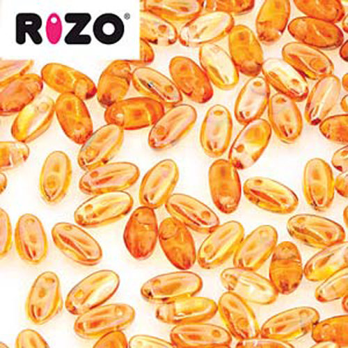 Rizo 2.5mm x 6mm - RZ256-00030-29121 - Crystal Medium Apricot