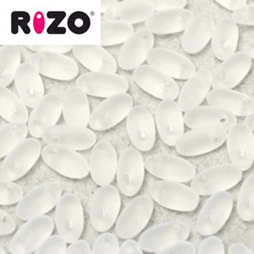 Rizo 2.5mm x 6mm - RZ256-00030-84110 - Matte Crystal