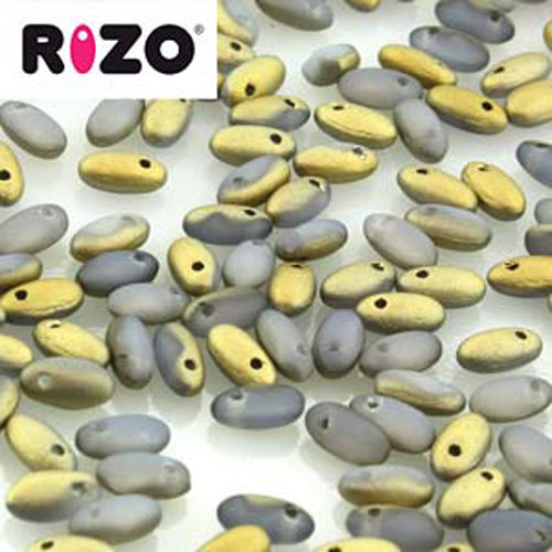 Rizo 2.5mm x 6mm - RZ256-01000-26471 - Matte White Opal Amber