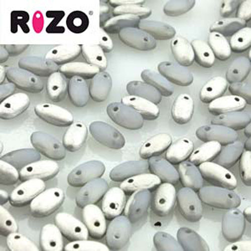 Rizo 2.5mm x 6mm - RZ256-01000-27071 - Matte White Opal Labrador