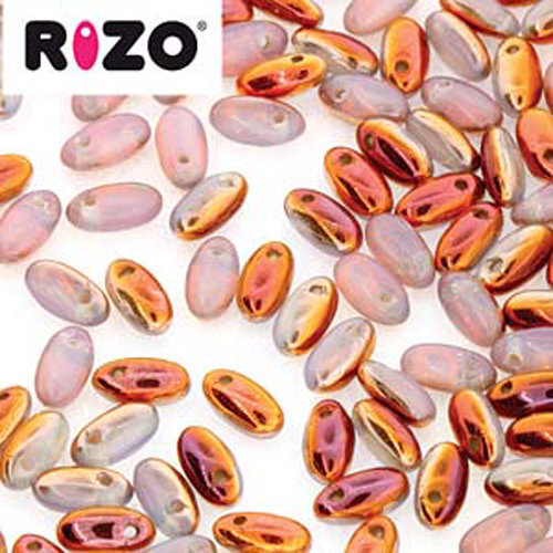 Rizo 2.5mm x 6mm - RZ256-01000-27137 - White Opal Sunset