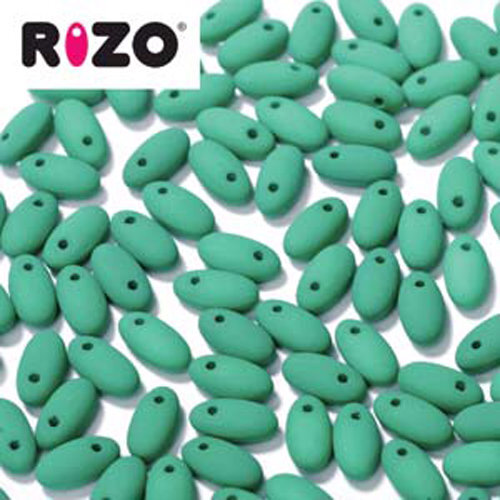 Rizo 2.5mm x 6mm - RZ256-03000-25128 - Bright Neon Dark Emerald
