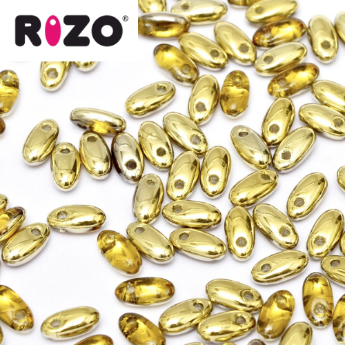 Rizo 2.5mm x 6mm - RZ256-10060-26441 - Topaz Amber