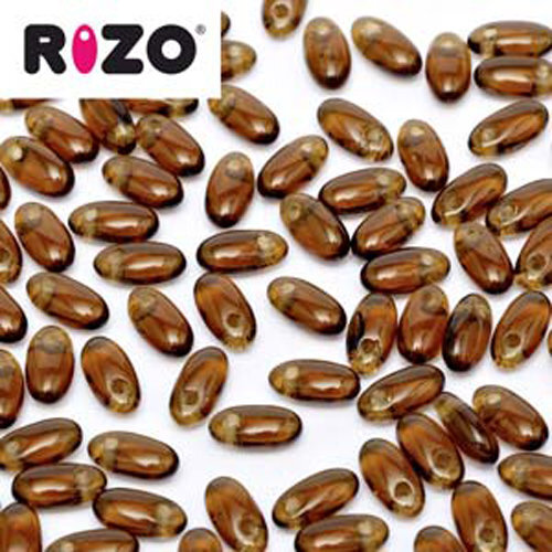 Rizo 2.5mm x 6mm - RZ256-10230 - Smoked Topaz