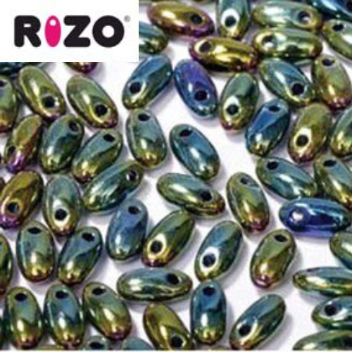 Rizo 2.5mm x 6mm - RZ256-23980-21455 - Jet Green Iris