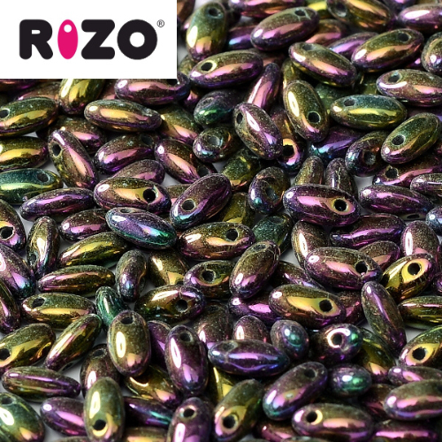 Rizo 2.5mm x 6mm - RZ256-23980-21495 - Jet Purple Iris
