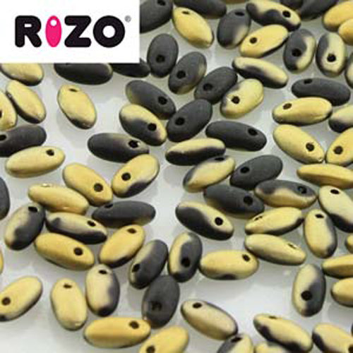 Rizo 2.5mm x 6mm - RZ256-23980-26471 - Matte Jet Amber