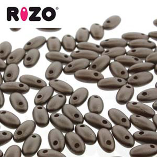 Rizo 2.5mm x 6mm - RZ256-25036 - Pastel Dark Brown