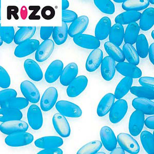 Rizo 2.5mm x 6mm - RZ256-60030-28771 - Matte Aqua AB