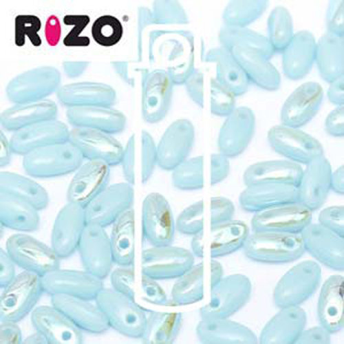 Rizo 2.5mm x 6mm - RZ256-63030-86805 - Dark Turquoise Travertine - 22gm Tube