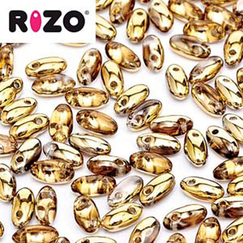 Rizo 2.5mm x 6mm - RZ256-70120-26441 - Rosaline Amber